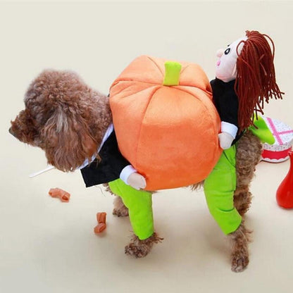 Pet Dog Pumpkin Halloween Costume-Free Shipping