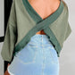 WOMEN‘S REVERSIBLE SWEATSHIRT