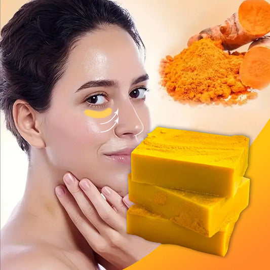 🥇Buy 2 Get 1 Free🧼Lemon Turmeric & Kojic Acid Soap Bars