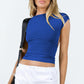Women’s Sexy Backless Slim Fit Solid Color Top