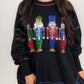 🔥Hot Sales - 49% OFF🔥Christmas sequin print crew neck long sleeve sweatshirt