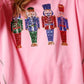 🔥Hot Sales - 49% OFF🔥Christmas sequin print crew neck long sleeve sweatshirt