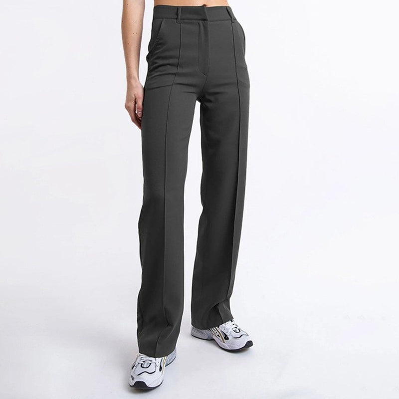 👖Women’s High Waist Stretchy Straight Leg Work Pants