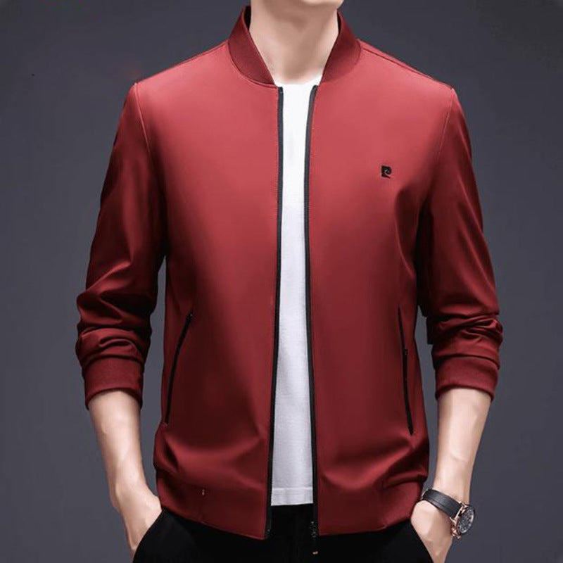 Men’s Slim Fit Bomber Jacket - Casual & Business