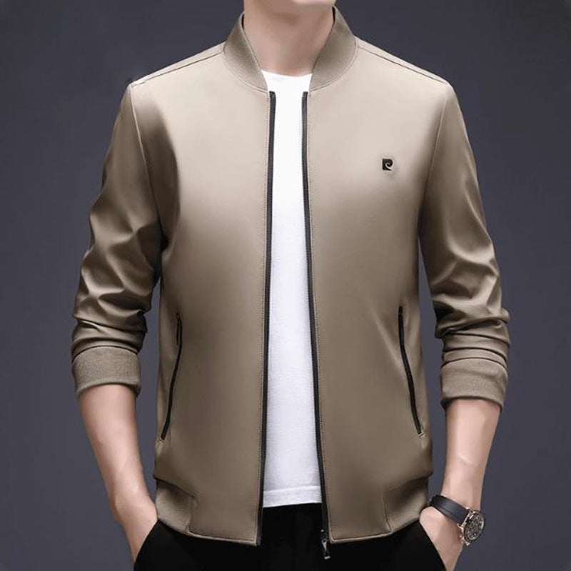 Men’s Slim Fit Bomber Jacket - Casual & Business