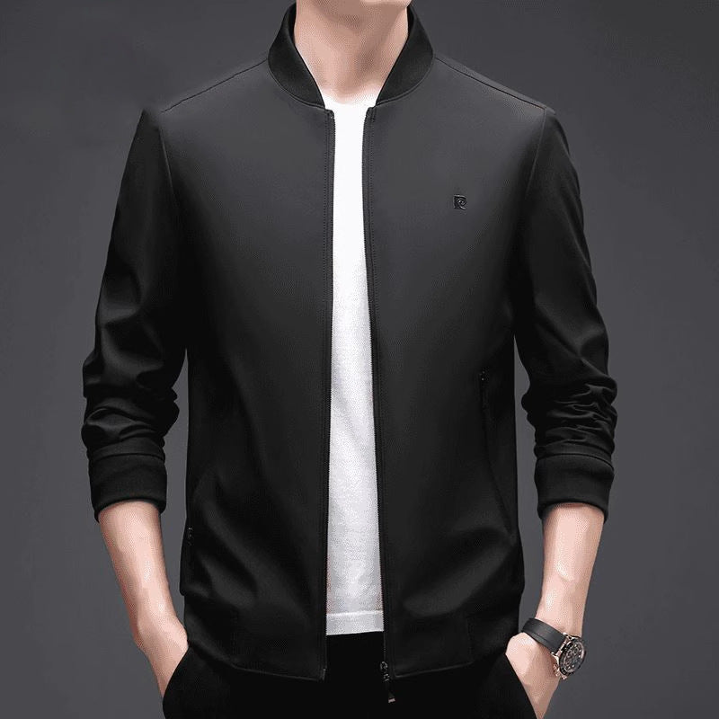 Men’s Slim Fit Bomber Jacket - Casual & Business