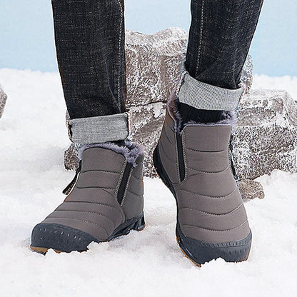 ✨✨ Warm Winter Boots, Faux Fur Lined Waterproof Outdoor Snow Boots ✨