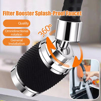 🔥Limited Time 50% OFF🔥360-Degree Swivel Splash-Proof Faucet Aerator