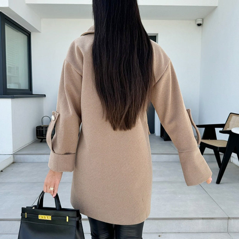 ✨Get 65% off💖Women's Elegant H-Line Wool Coat—Slim, Stylish, and Warm!🧥