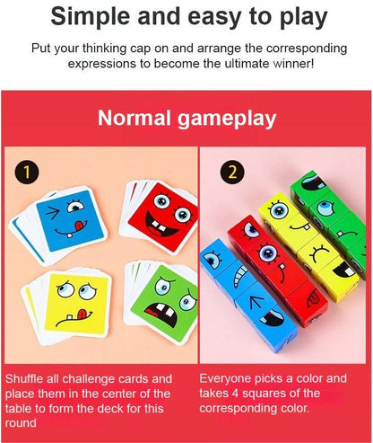 💖HOT SALE 50% OFF🎁5D Puzzle Educational Faces Changing Family Game🧩