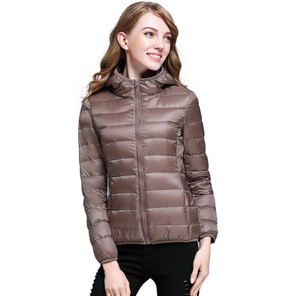 💥Early Winter Special Sale 50% OFF💥 Women's Hooded Light Down Jacket