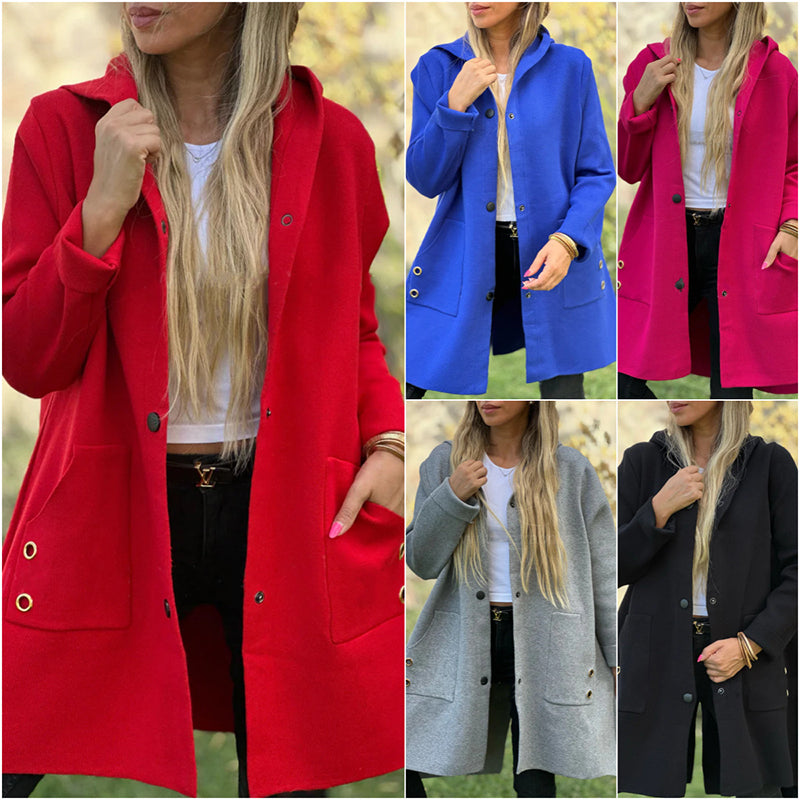 50%OFF💥 Women’s Chic Hooded Coat