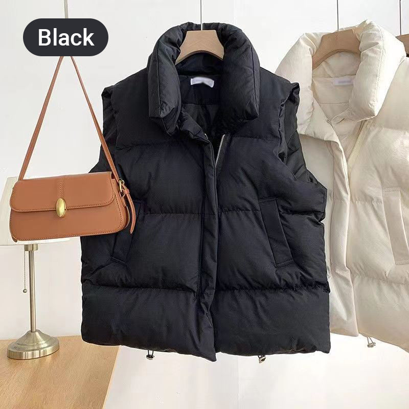 🔥Limited Time 50% OFF🔥Women's Quilted Puffer Vest with Pockets