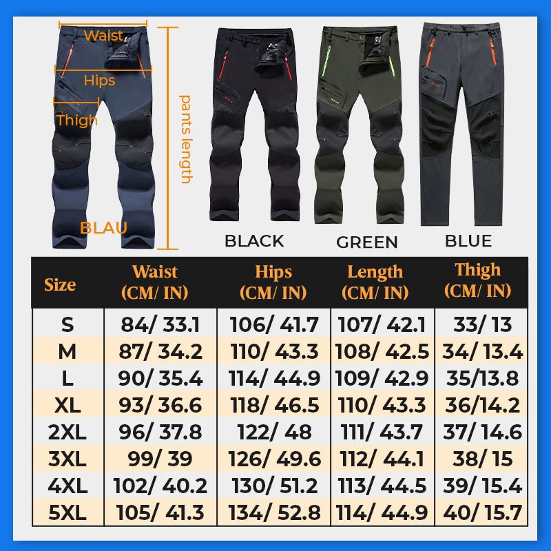 Black Friday Sale - 50% off🔥Waterproof & Quick Drying Outdoor Pants