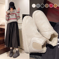 Women's Thick Sole Warm Snow Ankle Boots