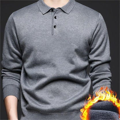 Gift Choice -Men's Winter Lapel Padded Thickened Sweater