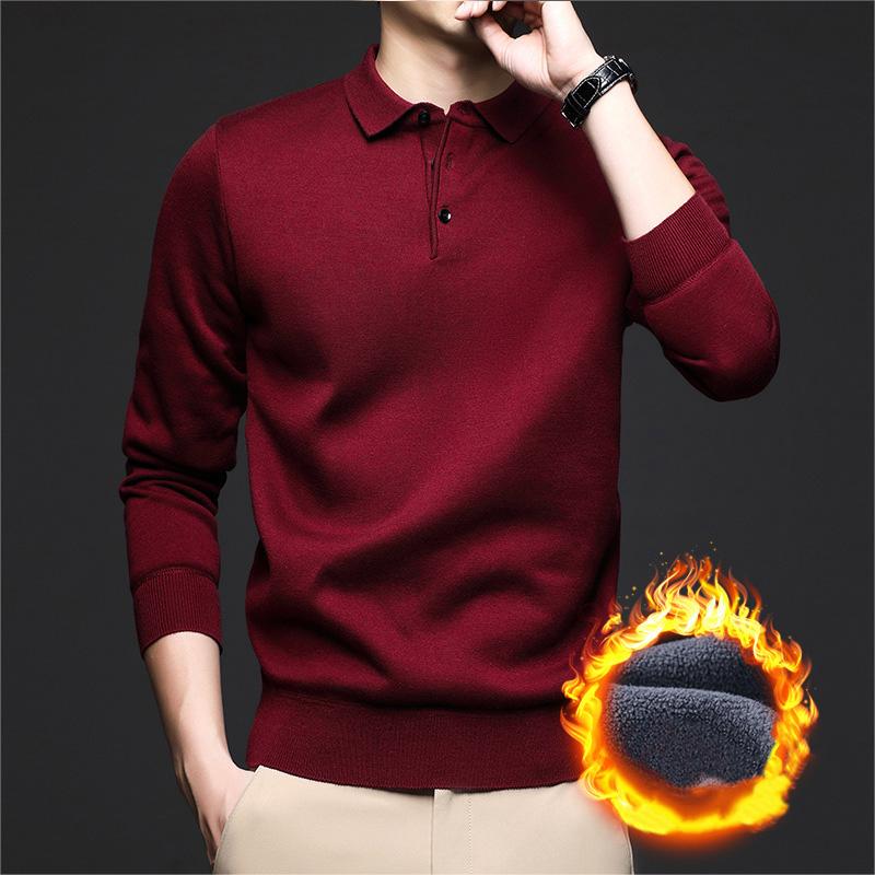 Gift Choice -Men's Winter Lapel Padded Thickened Sweater