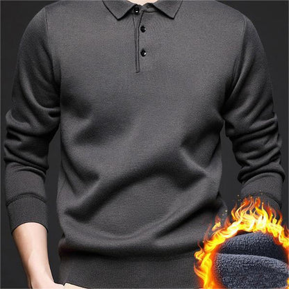 Gift Choice -Men's Winter Lapel Padded Thickened Sweater