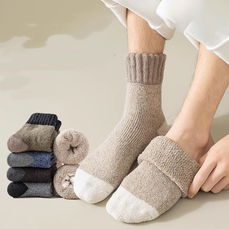 Unisex Winter Thermal Warm Thick Synthetic Wool Socks