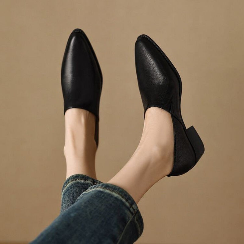 ✨Autumn Hot Sale 55% OFF💕Women's Vintage Pointed Toe Slip-On Soft Shoes