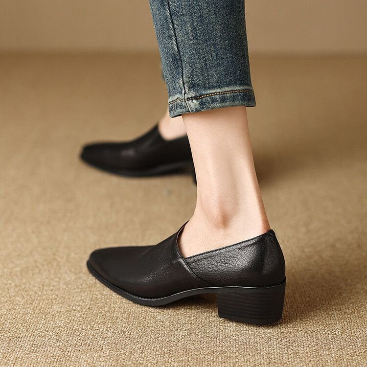 ✨Autumn Hot Sale 55% OFF💕Women's Vintage Pointed Toe Slip-On Soft Shoes