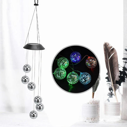 Solar Wind Chime Outdoor Light