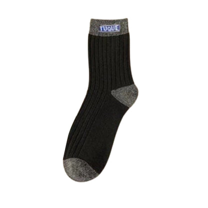 Men's Colorblock Thermal Mid-Calf Socks