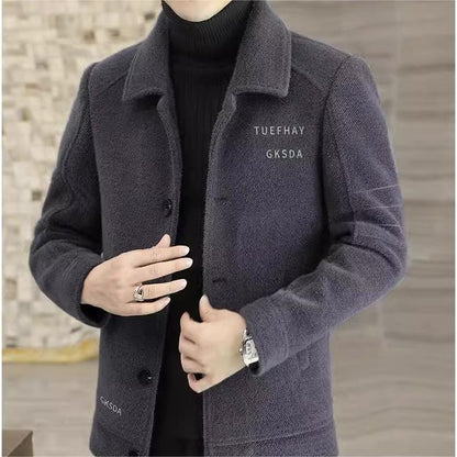 Men's Classic Warm Up Button Jacket