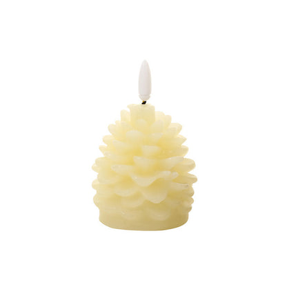 🎄🎁Flameless LED Pine Cone Candles for Holiday Decor