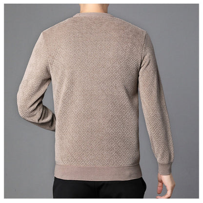 Thickened Men's Crew Neck Sweater