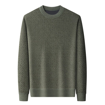 Thickened Men's Crew Neck Sweater