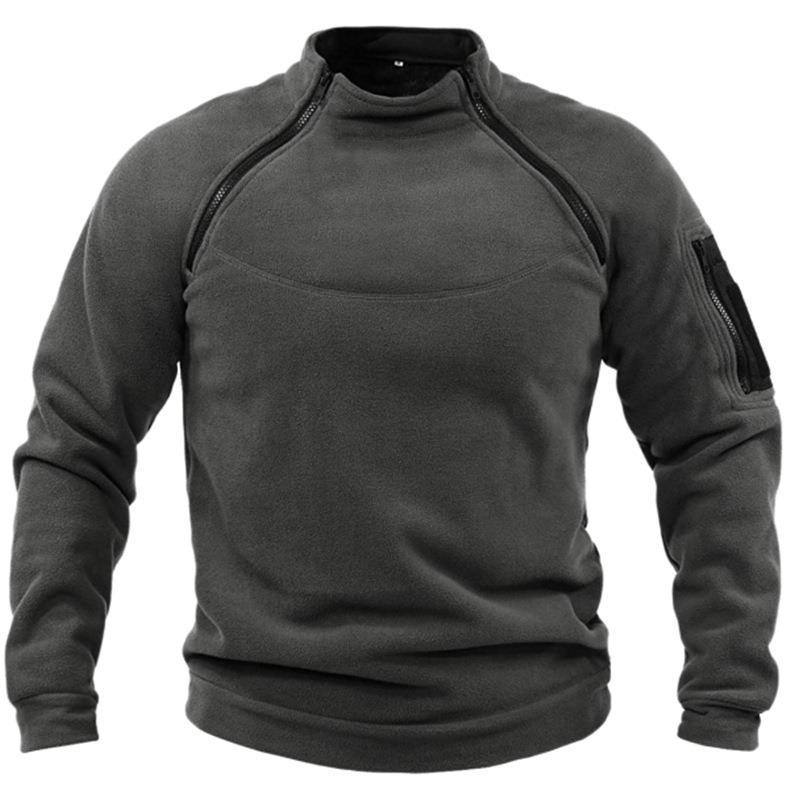 [perfect gift] Men's Outdoor Polar Fleece Breathable Sweatshirt