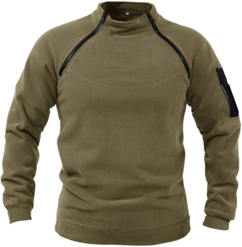 [perfect gift] Men's Outdoor Polar Fleece Breathable Sweatshirt