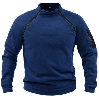 [perfect gift] Men's Outdoor Polar Fleece Breathable Sweatshirt