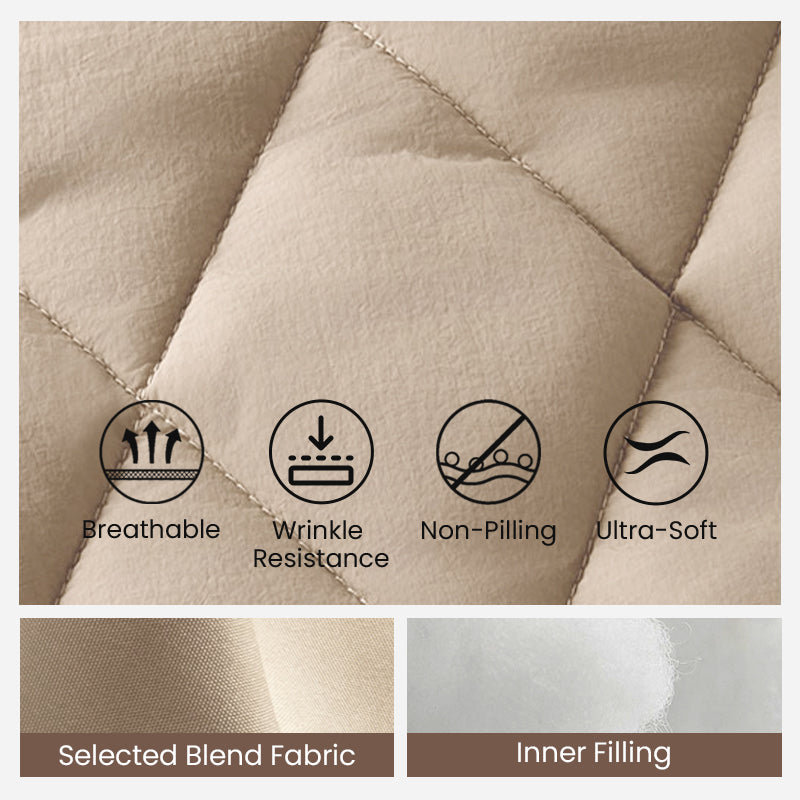 🔥2025 New Women's Knit Patchwork Puffy Jacket