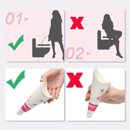 Female Disposable Standing Pee Funnel