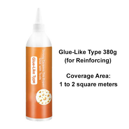 Strong Ceramic Tile Repair Glue with Tools