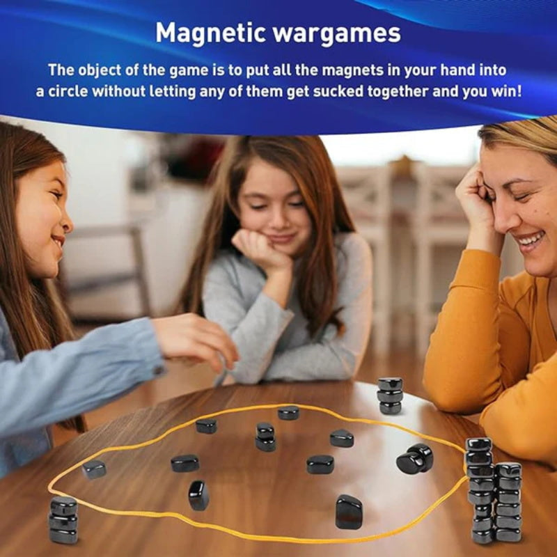 Fun Magnetic Chess Game with Rope