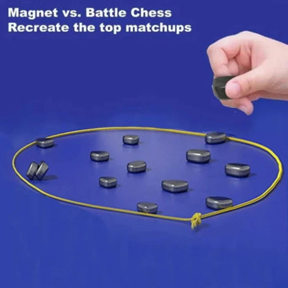 Fun Magnetic Chess Game with Rope