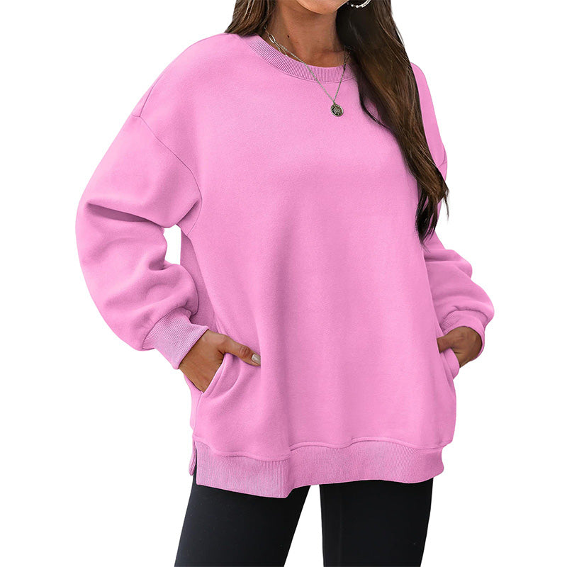 💥Hot Sales - 49% OFF💕Women’s Oversized Crewneck Sweatshirts with Pockets