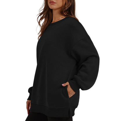 💥Hot Sales - 49% OFF💕Women’s Oversized Crewneck Sweatshirts with Pockets