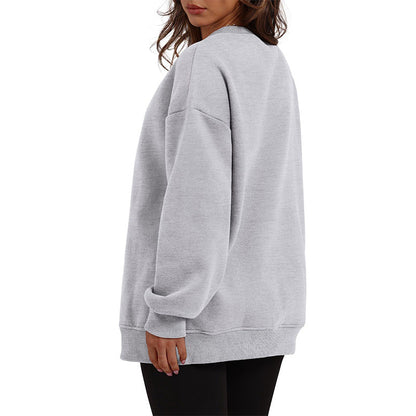 💥Hot Sales - 49% OFF💕Women’s Oversized Crewneck Sweatshirts with Pockets