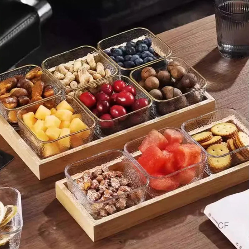 Luxury Textured Multifunctional Fruit & Snack Tray