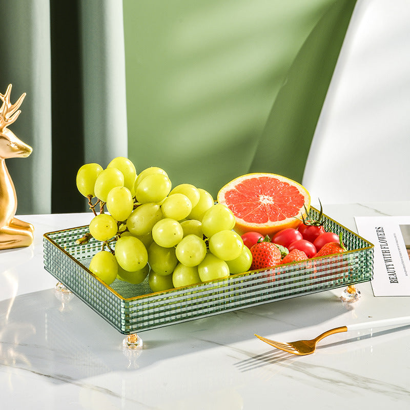 Luxury Textured Multifunctional Fruit & Snack Tray