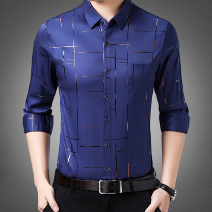 Men's Thin Iron-free Shirt