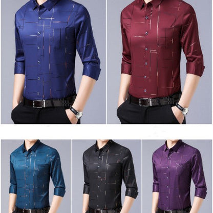 Men's Thin Iron-free Shirt