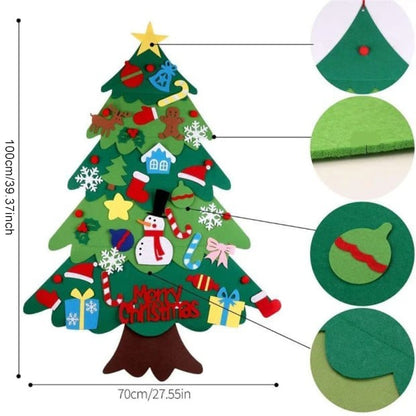 🎄Christmas Promotion 49% OFF🎁DIY Felt Christmas Tree Set