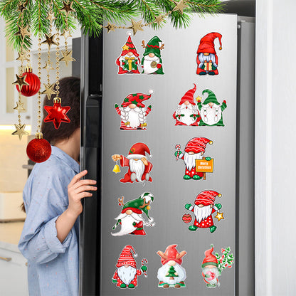 (🎅Xmas Sale 48% OFF) - 🎄Christmas 3D Cartoon Magnetic Sticker