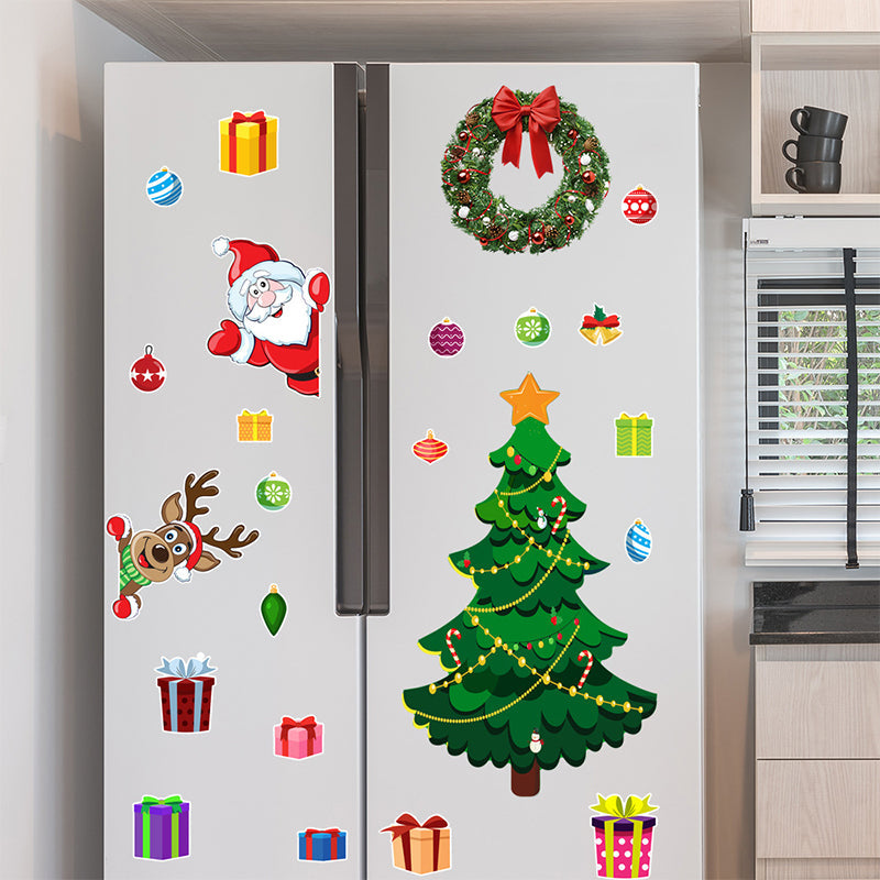 (🎅Xmas Sale 48% OFF) - 🎄Christmas 3D Cartoon Magnetic Sticker