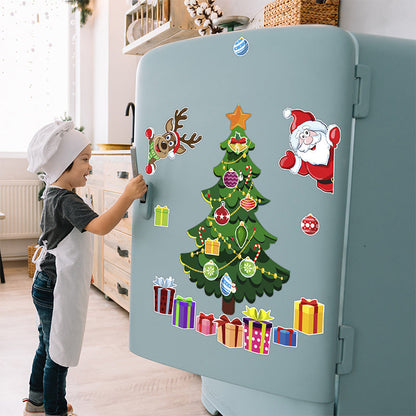 (🎅Xmas Sale 48% OFF) - 🎄Christmas 3D Cartoon Magnetic Sticker